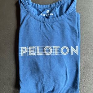 Peloton Blue Women’s Tank. Small, fits more like a Medium.